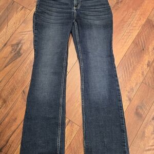 Wrangler Women's Boot Cut Jeans - Dark Blue